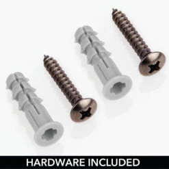 Kitchen Wall Basket 6 X 12 X 16 3 Kitchen Wall Basket 6 X 12 X 16 -mDesign 1000 Square JPG Hardware 2 Bronze