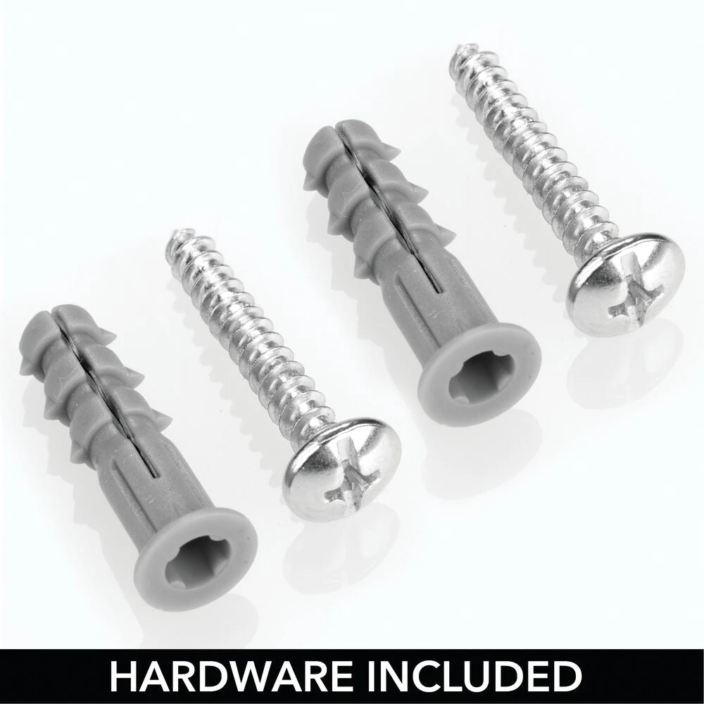 Wall Mount or Adhesive Bin 3.25 x 16 x 4 Wall Mount Or Adhesive Bin 3.25 X 16 X 4 -mDesign 1000 Square JPG Hardware 2 Chrome 82671b48 eca4 46f4 a465 e09916f3c3f7