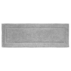 Non-Slip Cotton Bath Runner 4 Non-Slip Cotton Bath Runner -mDesign 1000 Square JPG cotton spa LG GRAY