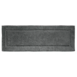 Non-Slip Cotton Bath Runner 2 Non-Slip Cotton Bath Runner -mDesign 1000 Square JPG cotton spa lg CHARCOAL