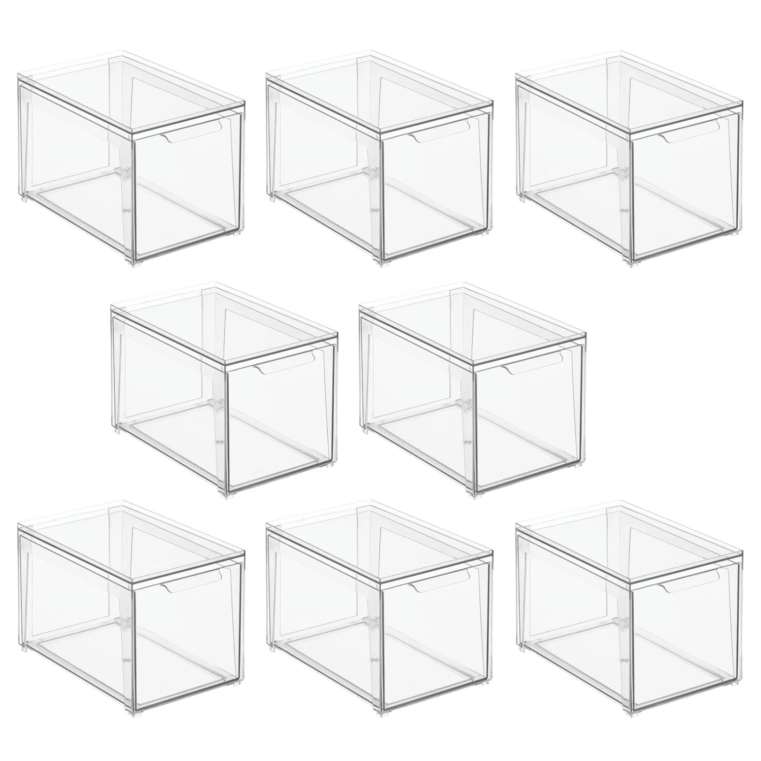 Stackable Closet Storage Drawer 12 x 8 x 8 Stackable Closet Storage Drawer 12 X 8 X 8 -mDesign 1600 300DPI 22336MDK.MAIN 3