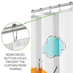 Be Wild Lion Shower Curtain 3 Be Wild Lion Shower Curtain -mDesign 1600 300DPI 22358MDSC 5