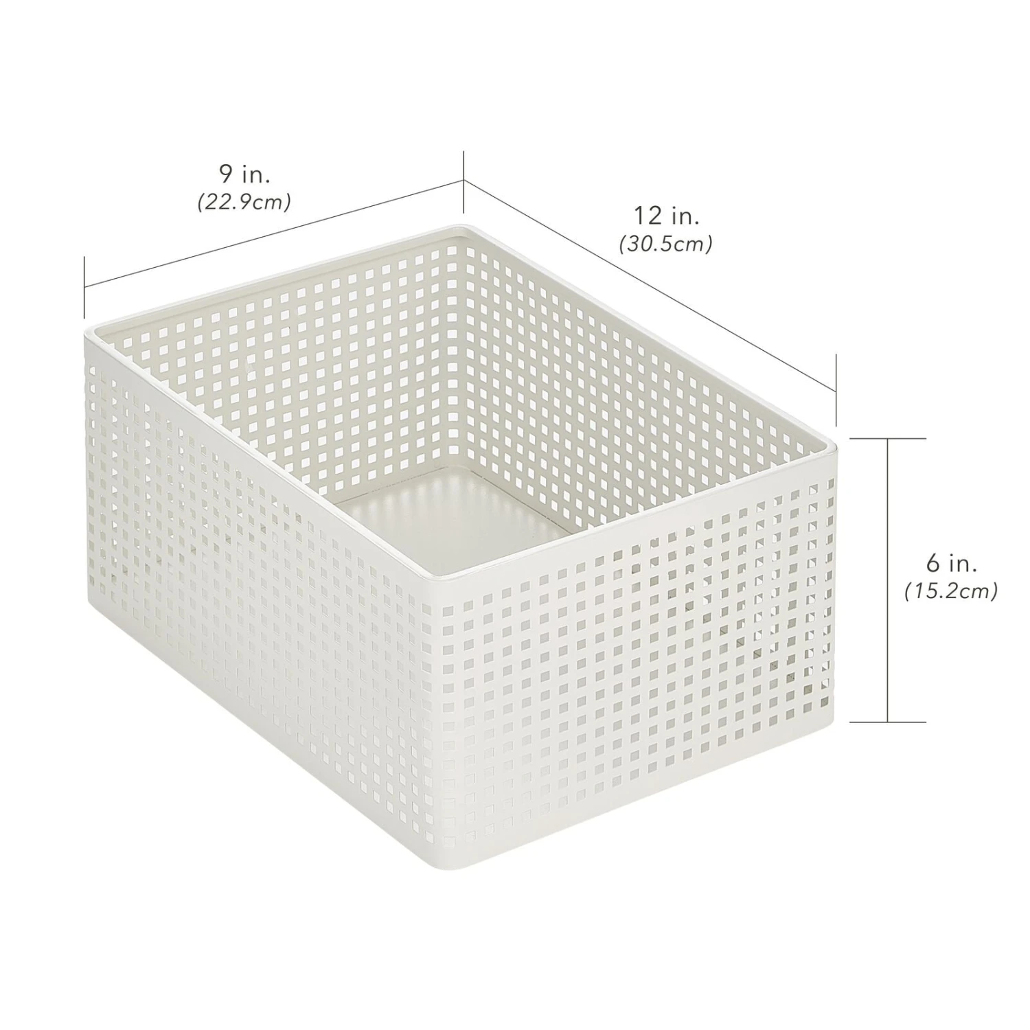 Perforated Bin 12 x 9 x 6 Perforated Bin 12 X 9 X 6 -mDesign 1600 300DPI 22754MD dims