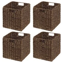 Seagrass Cube Basket 10.5 X 10.5 X 10.5 3 Seagrass Cube Basket 10.5 X 10.5 X 10.5 -mDesign 1600 300DPI 22894MDHS.MAIN 3