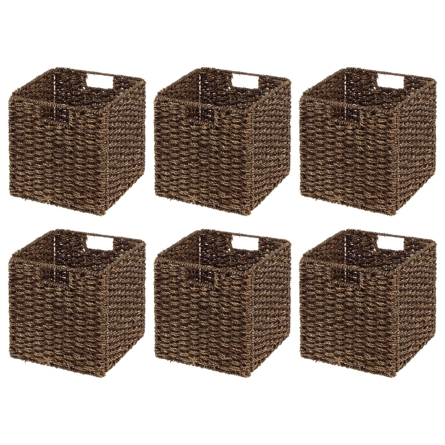 Seagrass Cube Basket 10.5 x 10.5 x 10.5 Seagrass Cube Basket 10.5 X 10.5 X 10.5 -mDesign 1600 300DPI 22895MDHS.MAIN 3