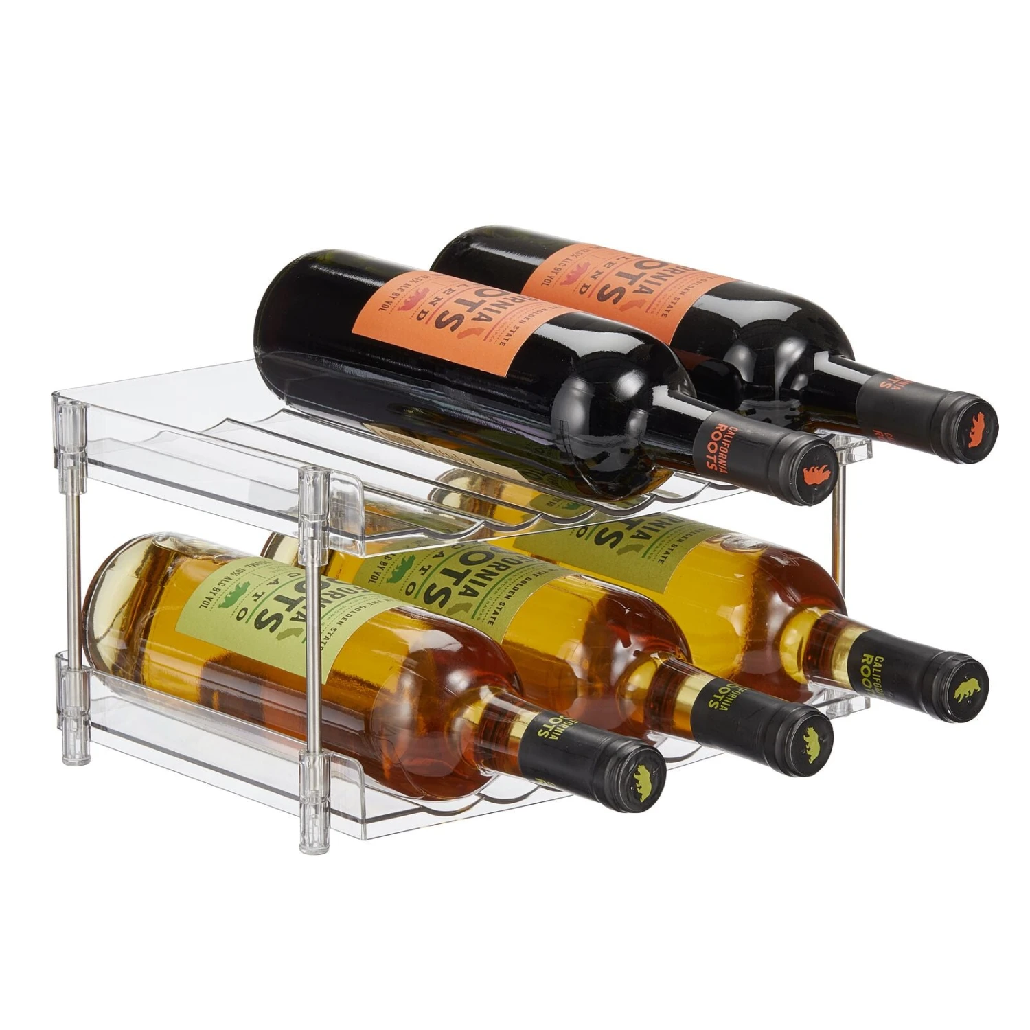 2-Tier Bottle Organizer 2-Tier Bottle Organizer -mDesign 1600 300DPI 23040MDFT OLb