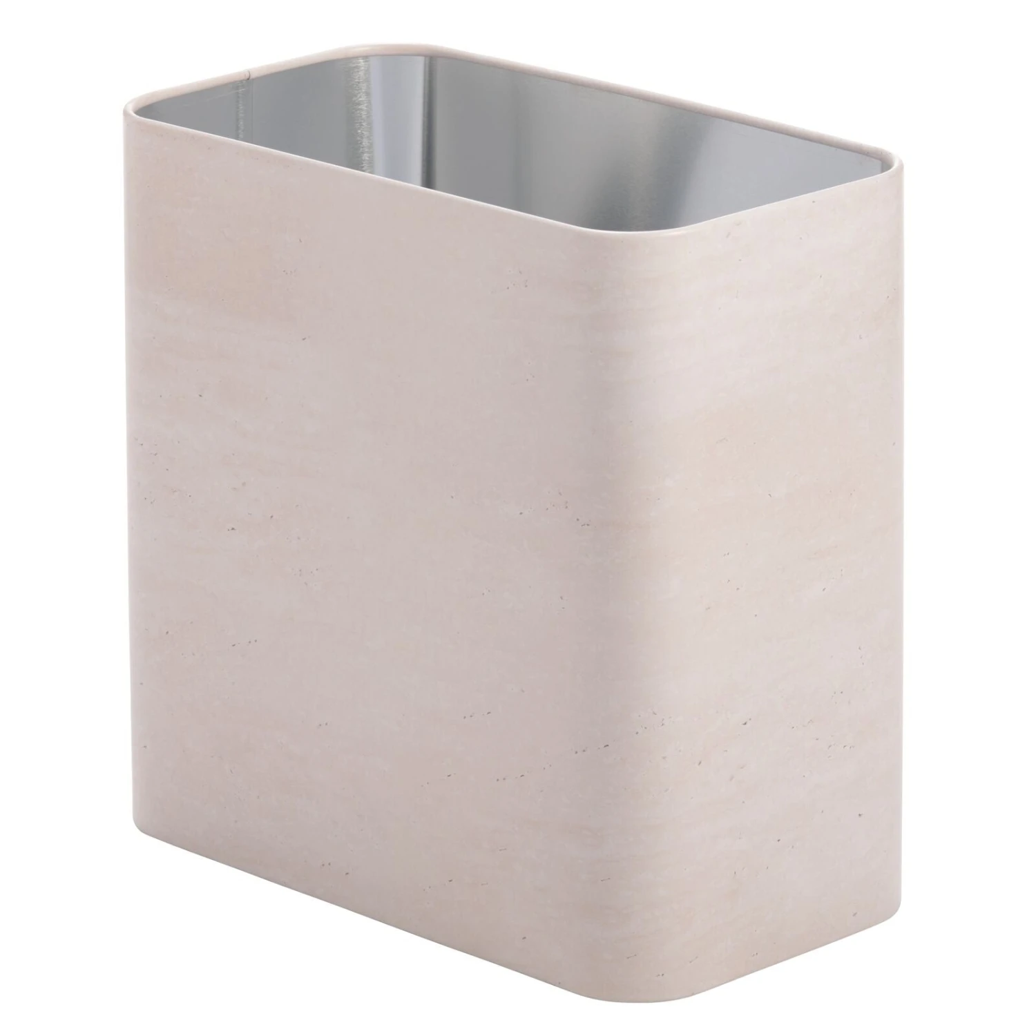 9-Liter Rectangular Bathroom Trash Can 9-Liter Rectangular Bathroom Trash Can -mDesign 1600 300DPI 23218MDBST OL