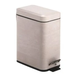5-Liter Bathroom Step Trash Can 19 5-Liter Bathroom Step Trash Can -mDesign 1600 300DPI 23223MDBST OLb