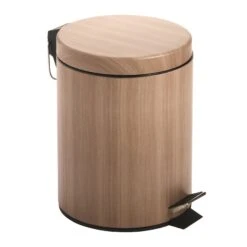 5-Liter Round Step Trash Can 10 5-Liter Round Step Trash Can -mDesign 1600 300DPI 23228MDBST OLa