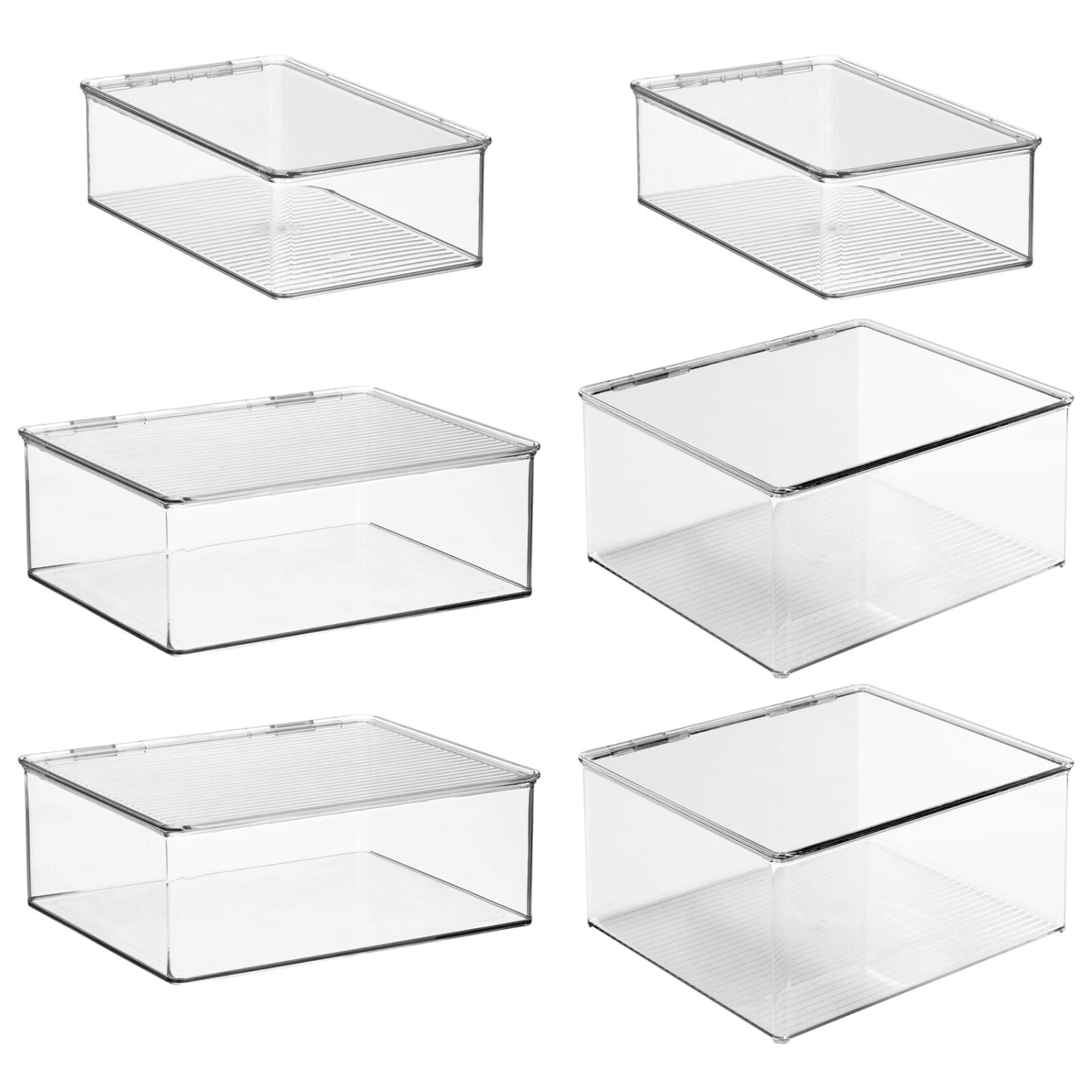 3-Piece Stackable Storage Bin Set 3-Piece Stackable Storage Bin Set -mDesign 1600 300DPI 23386MDT.MAIN 3