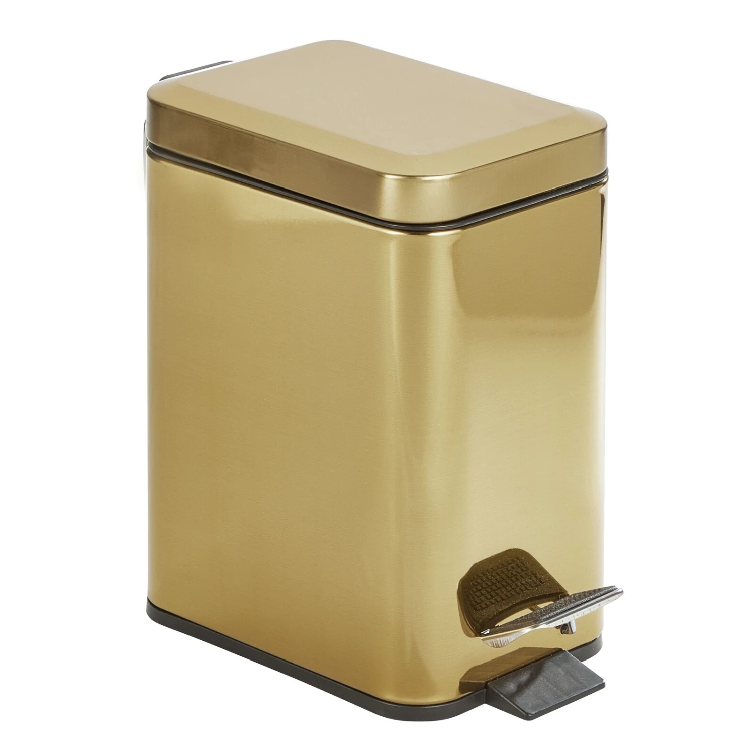 3-Liter Rectangular Step Trash Can 3-Liter Rectangular Step Trash Can -mDesign 1600 300DPI 23768MDBST OLa