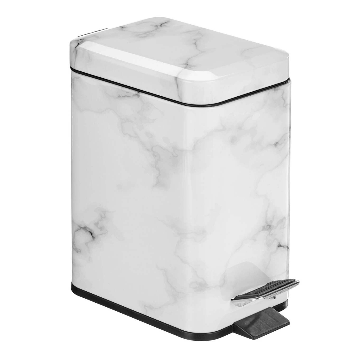 3-Liter Rectangular Step Trash Can 3-Liter Rectangular Step Trash Can -mDesign 1600 300DPI 23769MDBST OLa