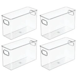 Office Storage Bin With Handles 10 X 4 X 6 5 Office Storage Bin With Handles 10 X 4 X 6 -mDesign 1600 300DPI 7112MDO.MAIN 3