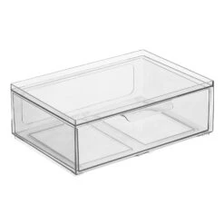 mDesign 5 Stackable Bath Storage Drawer 9 X 12 X 4