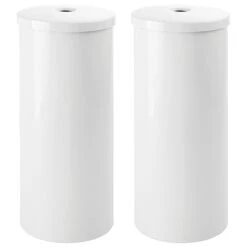 3-Roll Toilet Paper Roll Reserve Canister -mDesign 1600 Square JPG 00208MDBST.MAIN 3