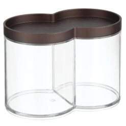 Stackable Divided Vanity Canister
