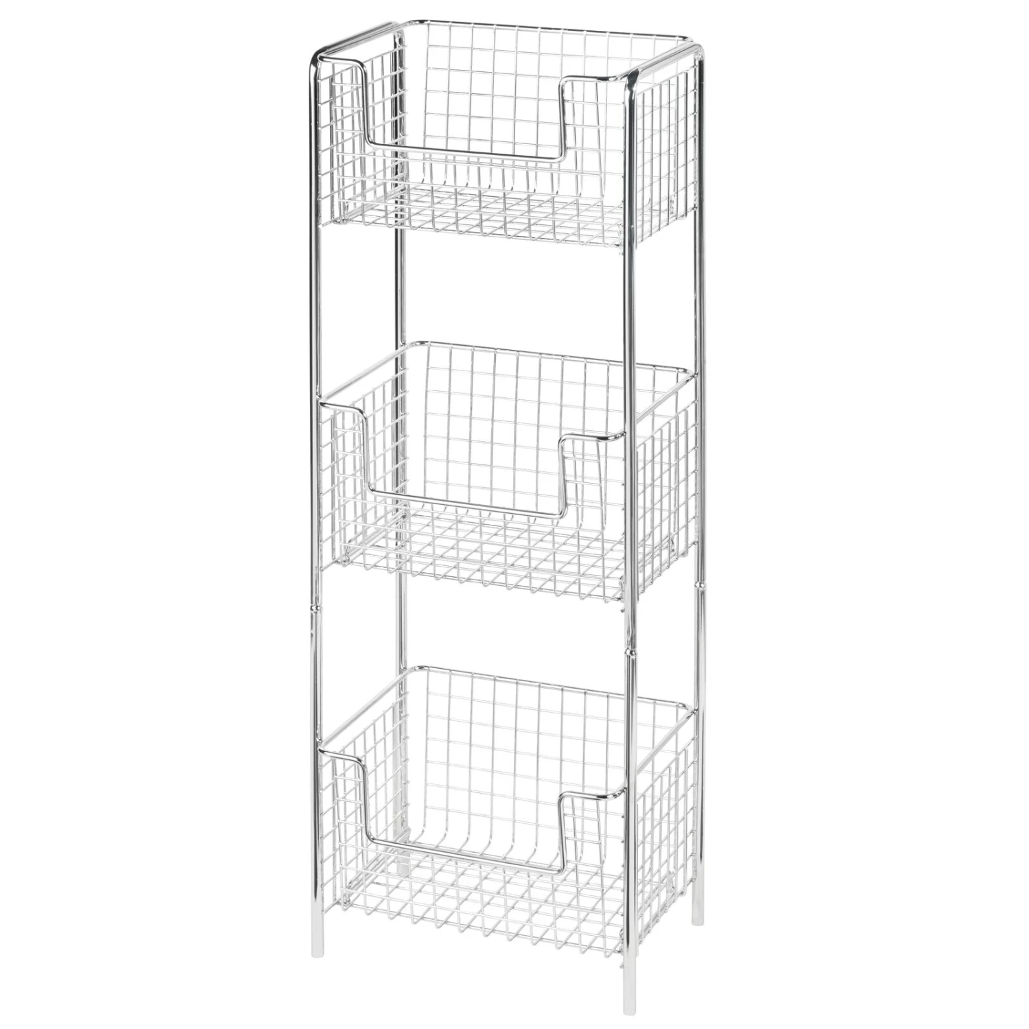 3-Tier Bathroom Basket Stand 3-Tier Bathroom Basket Stand -mDesign 1600 Square JPG 02703MDBST.PT05 8f43bde3 936e 46a9 944a 207b73ec4810