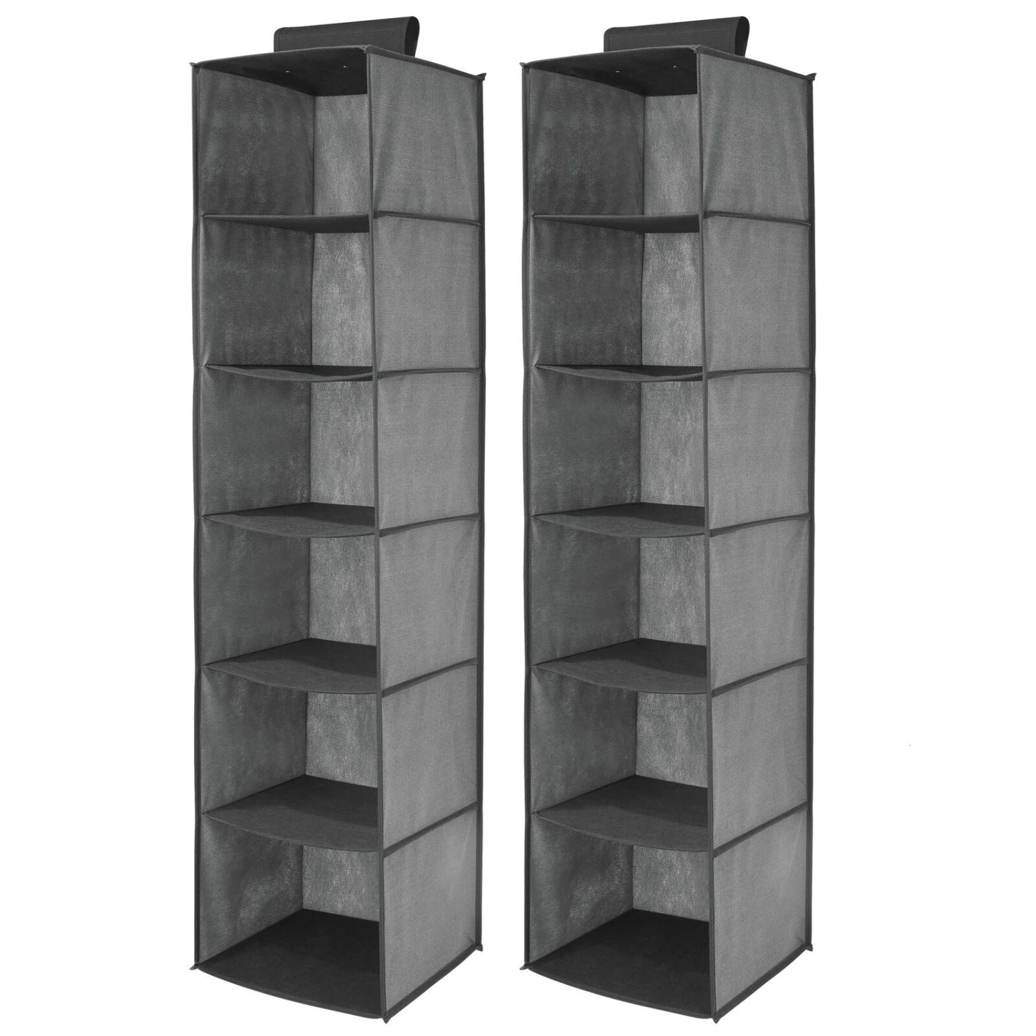 6-Shelf Hanging Closet Organizer 6-Shelf Hanging Closet Organizer -mDesign 1600 Square JPG 03928MDCO.PT01