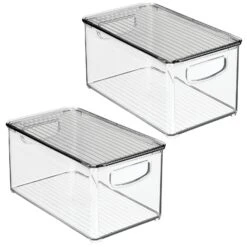 Stackable Bin With Lid11 X 6 X 5 5 Stackable Bin With Lid11 X 6 X 5 -mDesign 1600 Square JPG 04728MDBST.MAIN 3