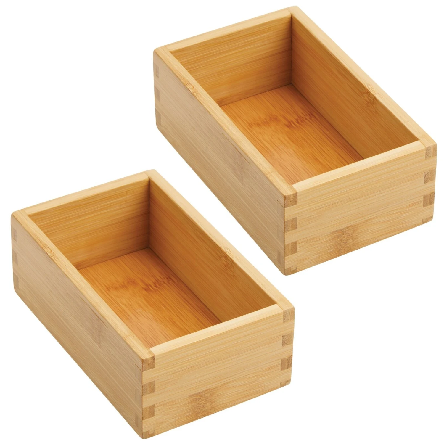 Bamboo Kitchen Drawer Organizer 6.5 x 4 x 2.5 Bamboo Kitchen Drawer Organizer 6.5 X 4 X 2.5 -mDesign 1600 Square JPG 06088MDK.MAIN 3