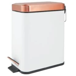 5-Liter Bathroom Step Trash Can 18 5-Liter Bathroom Step Trash Can -mDesign 1600 Square JPG 06401MDBST.MAIN