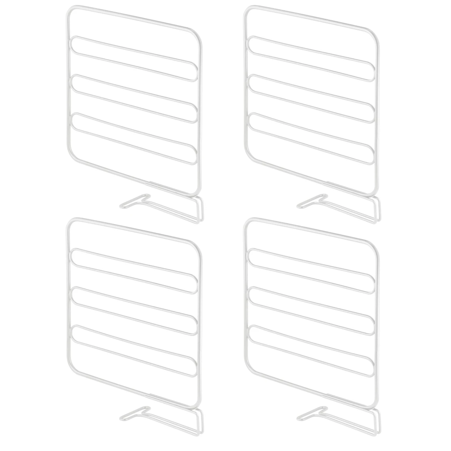 Closet Slide-On White Wire Shelf Divider Closet Slide-On White Wire Shelf Divider -mDesign 1600 Square JPG 06637MDCO.PT02 7d54f4e6 51d5 4f8f 902b b463b46c2714