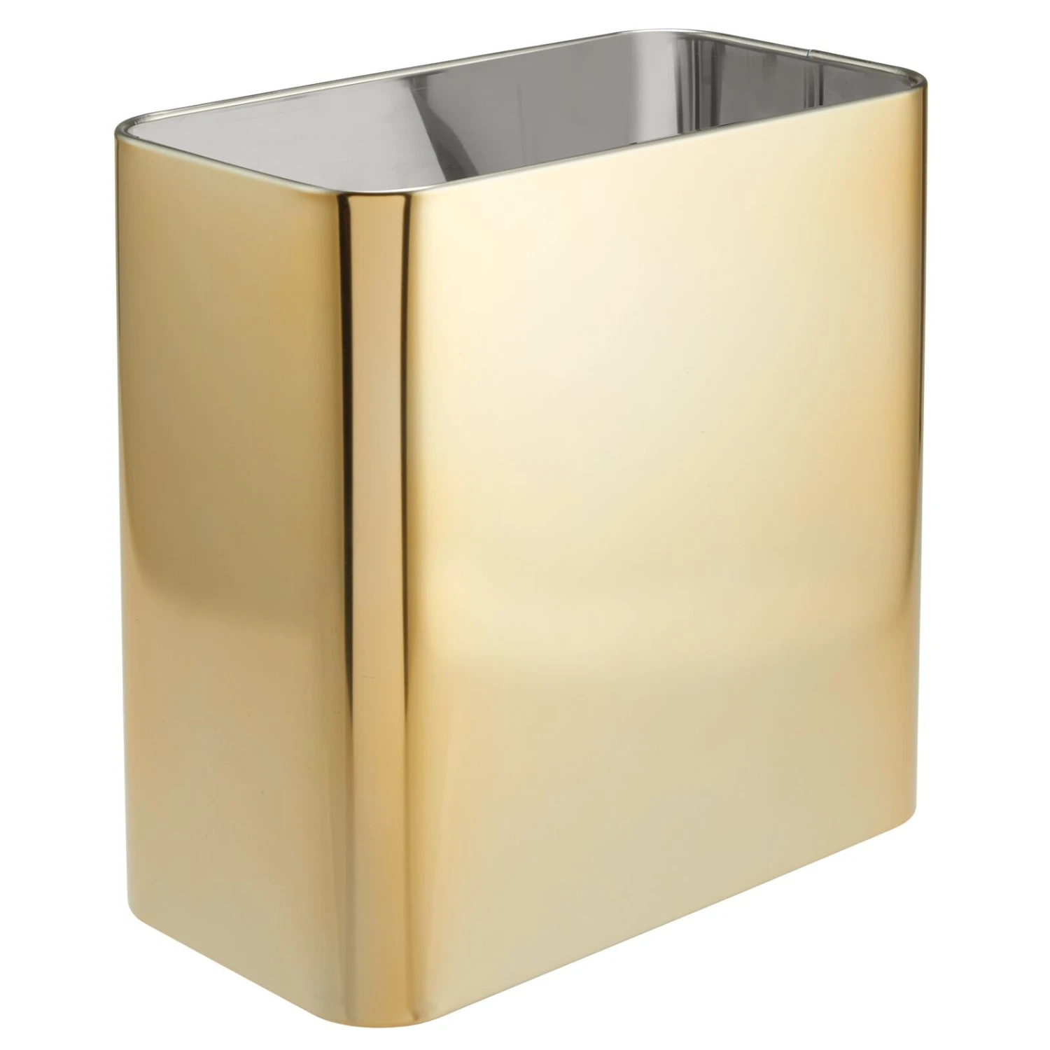 9-Liter Rectangular Bathroom Trash Can 9-Liter Rectangular Bathroom Trash Can -mDesign 1600 Square JPG 07000MDBA.MAIN