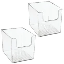 Open Front Kitchen Bin 10 X 8 X 8 4 Open Front Kitchen Bin 10 X 8 X 8 -mDesign 1600 Square JPG 07498MDBST.MAIN 3