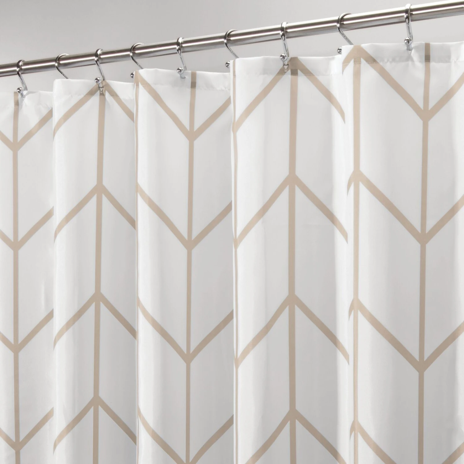 Modern Chevron Shower Curtain Modern Chevron Shower Curtain -mDesign 1600 Square JPG 08047MDSC.MAIN
