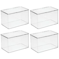 Hinged-Lid Bathroom Storage Box 7 X 11 X 6.5 8 Hinged-Lid Bathroom Storage Box 7 X 11 X 6.5 -mDesign 1600 Square JPG 08516MDO.MAIN 3 702cd4d5 cbf1 4860 adfa aafde74f9e37