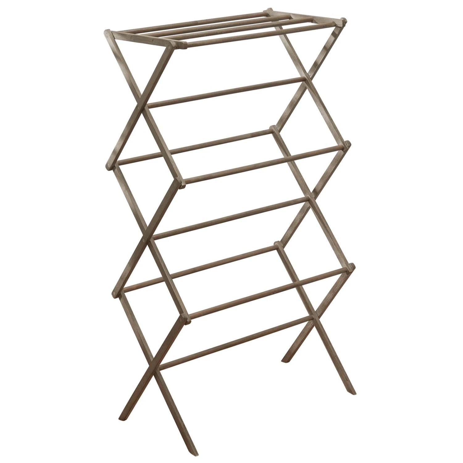 Bamboo Collapsible Clothes Drying Rack Bamboo Collapsible Clothes Drying Rack -mDesign 1600 Square JPG 08557MDL.PT07