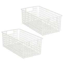 Wire Pantry Basket 16 X 9.25 X 6 2 Wire Pantry Basket 16 X 9.25 X 6 -mDesign 1600 Square JPG 08668MDBST.PT02