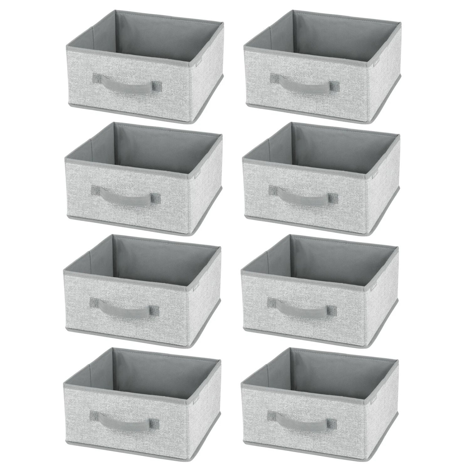 Fabric Storage Bin 10.5 x 10.5 x 5.5 Fabric Storage Bin 10.5 X 10.5 X 5.5 -mDesign 1600 Square JPG 08734MDCO.PT02