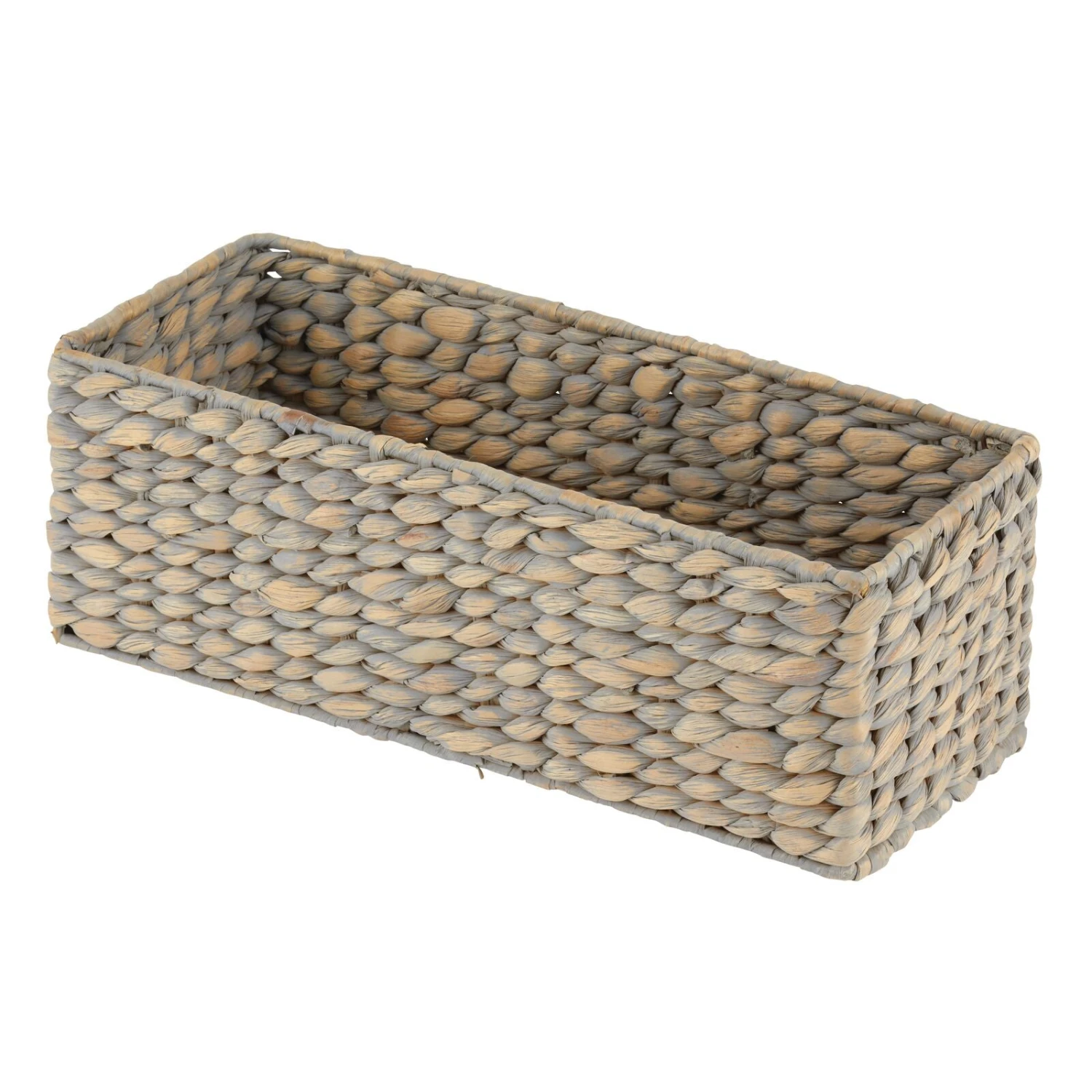 Water Hyacinth Basket 6 x 15 x 5.5 Water Hyacinth Basket 6 X 15 X 5.5 -mDesign 1600 Square JPG 09240MDHS.PT06