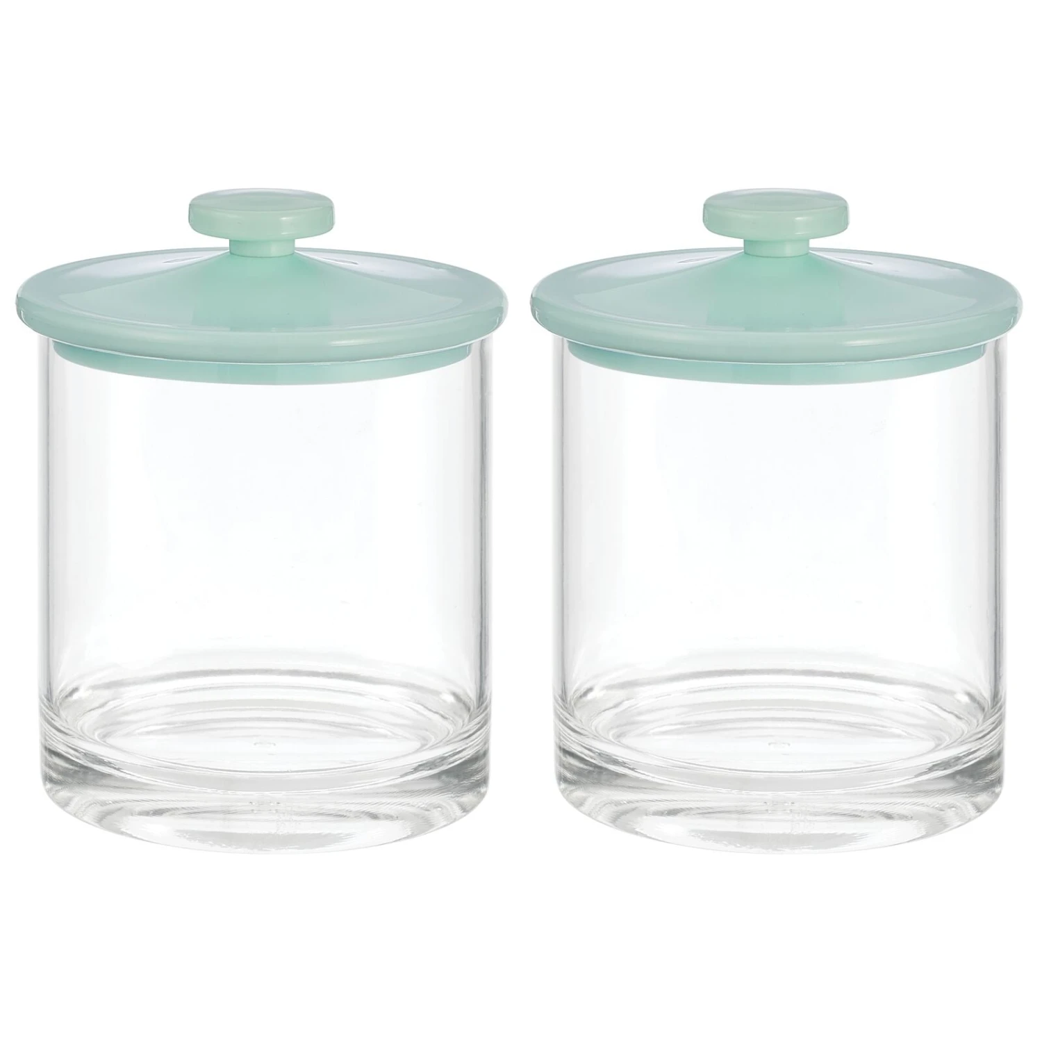 Acrylic Bathroom Canisters Acrylic Bathroom Canisters -mDesign 1600 Square JPG 09280MDBA.MAIN 3