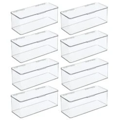 Hinged-Lid Kitchen Storage Box 5.75 X 13 X 5 7 Hinged-Lid Kitchen Storage Box 5.75 X 13 X 5 -mDesign 1600 Square JPG 09927MDO.MAIN 3