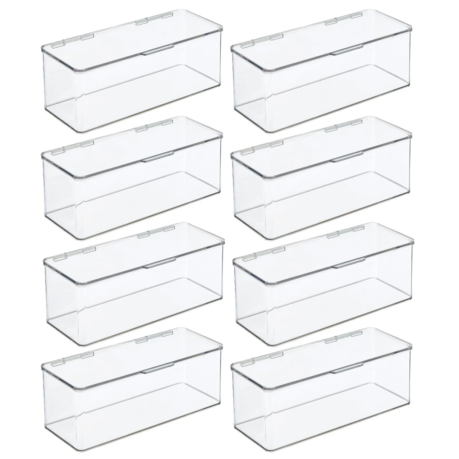 Hinged-Lid Kitchen Storage Box 5.75 x 13 x 5 Hinged-Lid Kitchen Storage Box 5.75 X 13 X 5 -mDesign 1600 Square JPG 09927MDO.MAIN 3