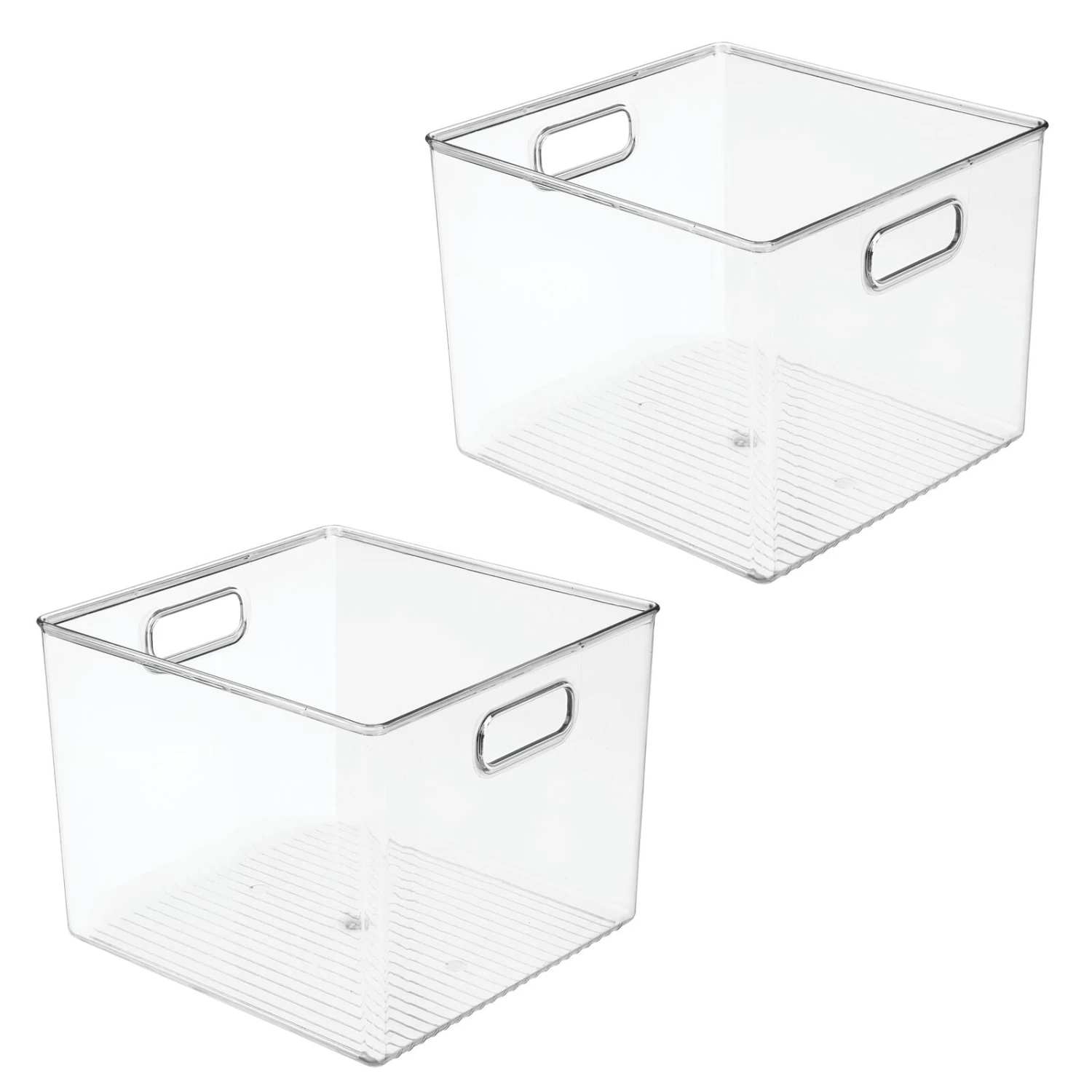 Kitchen Bin with Handles 10 x 10 x 8 Kitchen Bin With Handles 10 X 10 X 8 -mDesign 1600 Square JPG 11252MDBST.PT02