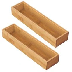 Bamboo Kitchen Drawer Organizer 12 X 3 X 2 4 Bamboo Kitchen Drawer Organizer 12 X 3 X 2 -mDesign 1600 Square JPG 11427MDO.MAIN 3