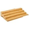 4-Tier Expandable Bamboo Shelf