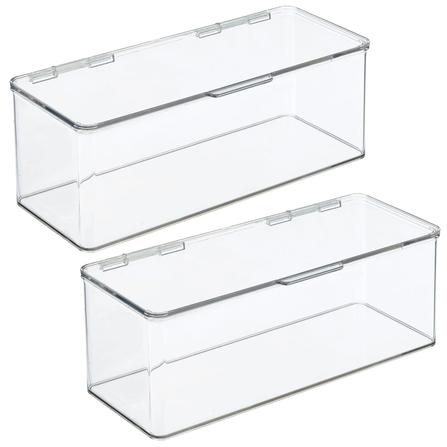 Hinged-Lid Kitchen Storage Box 5.75 x 13 x 5 Hinged-Lid Kitchen Storage Box 5.75 X 13 X 5 -mDesign 1600 Square JPG 13361MDT.MAIN 3