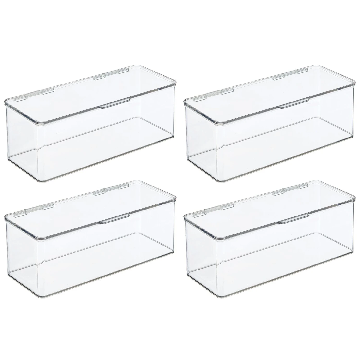 Hinged-Lid Kitchen Storage Box 5.75 x 13 x 5 Hinged-Lid Kitchen Storage Box 5.75 X 13 X 5 -mDesign 1600 Square JPG 13362MDT.MAIN 3