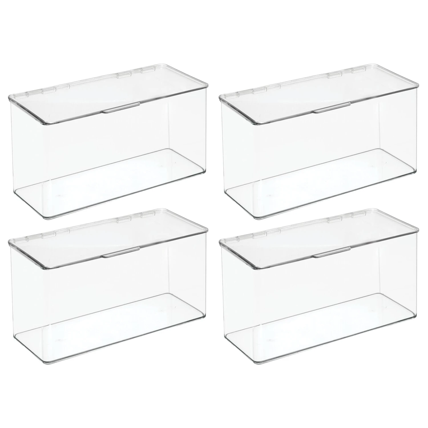 Hinged-Lid Kitchen Storage Box 6 x 13 x 7 Hinged-Lid Kitchen Storage Box 6 X 13 X 7 -mDesign 1600 Square JPG 13604MDC.MAIN 3