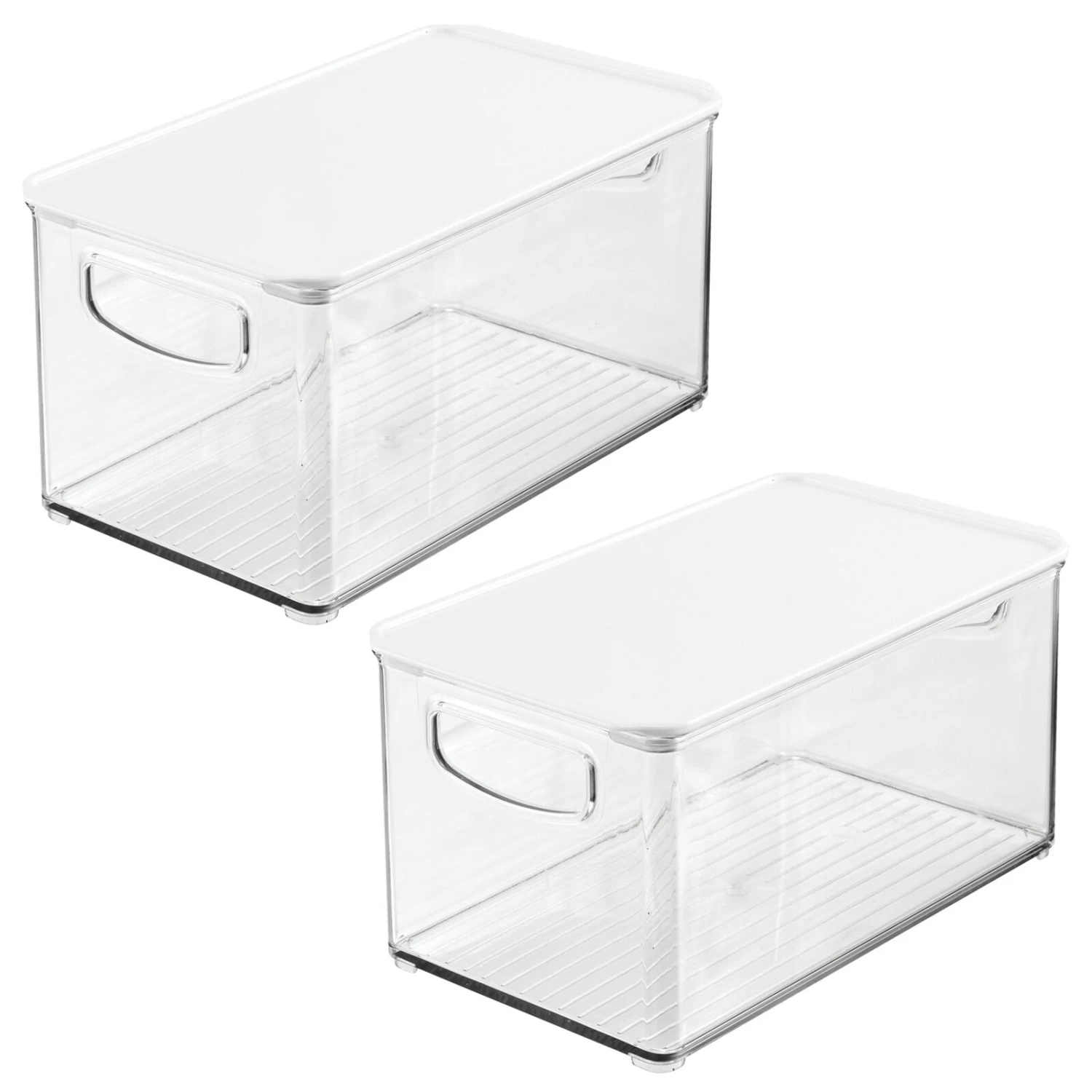 Stackable Bin with Lid11 x 6 x 5 Stackable Bin With Lid11 X 6 X 5 -mDesign 1600 Square JPG 14038MDK.MAIN 3