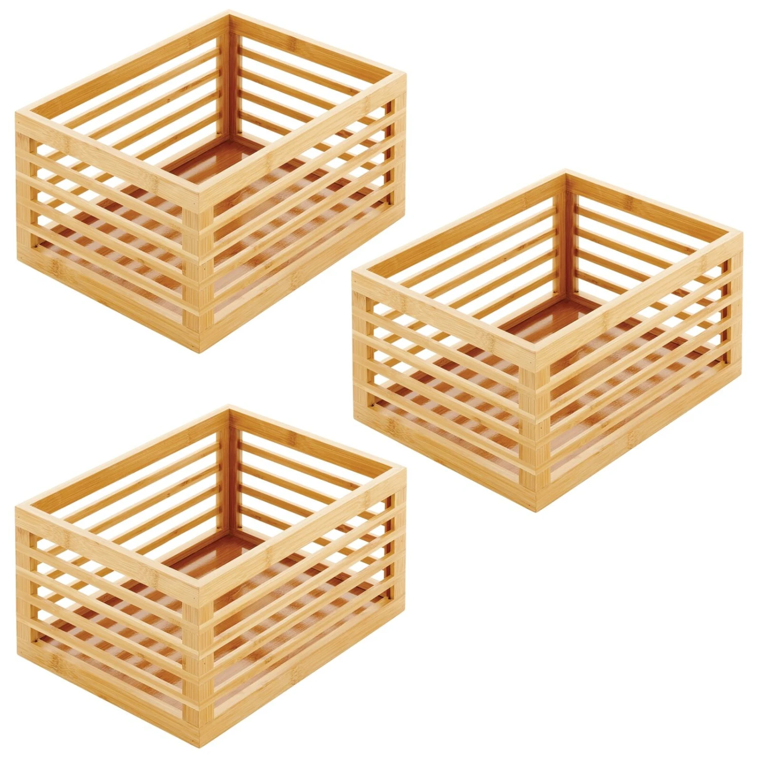 Bamboo Bin 12 x 12 x 6 Bamboo Bin 12 X 12 X 6 -mDesign 1600 Square JPG 14311MDK.MAIN 3