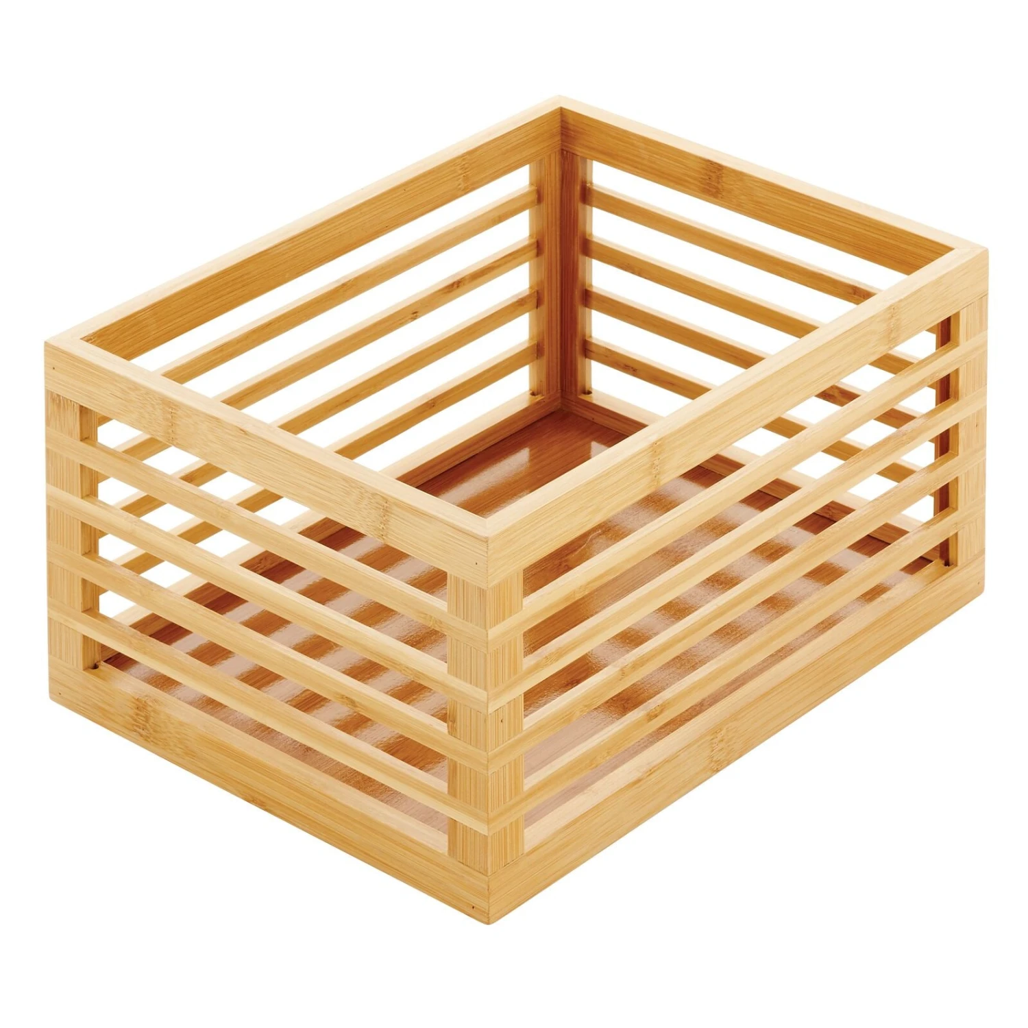Bamboo Bin 12 x 12 x 6 Bamboo Bin 12 X 12 X 6 -mDesign 1600 Square JPG 14311MDK.PT08b