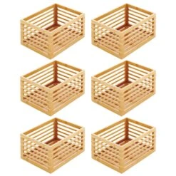 Bamboo Bin 12 X 12 X 6 5 Bamboo Bin 12 X 12 X 6 -mDesign 1600 Square JPG 14312MDK.MAIN 3