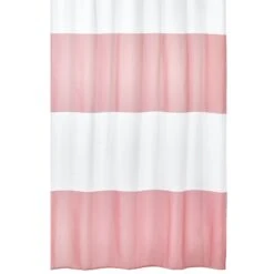 mDesign 51 Classic Stripe Shower Curtain