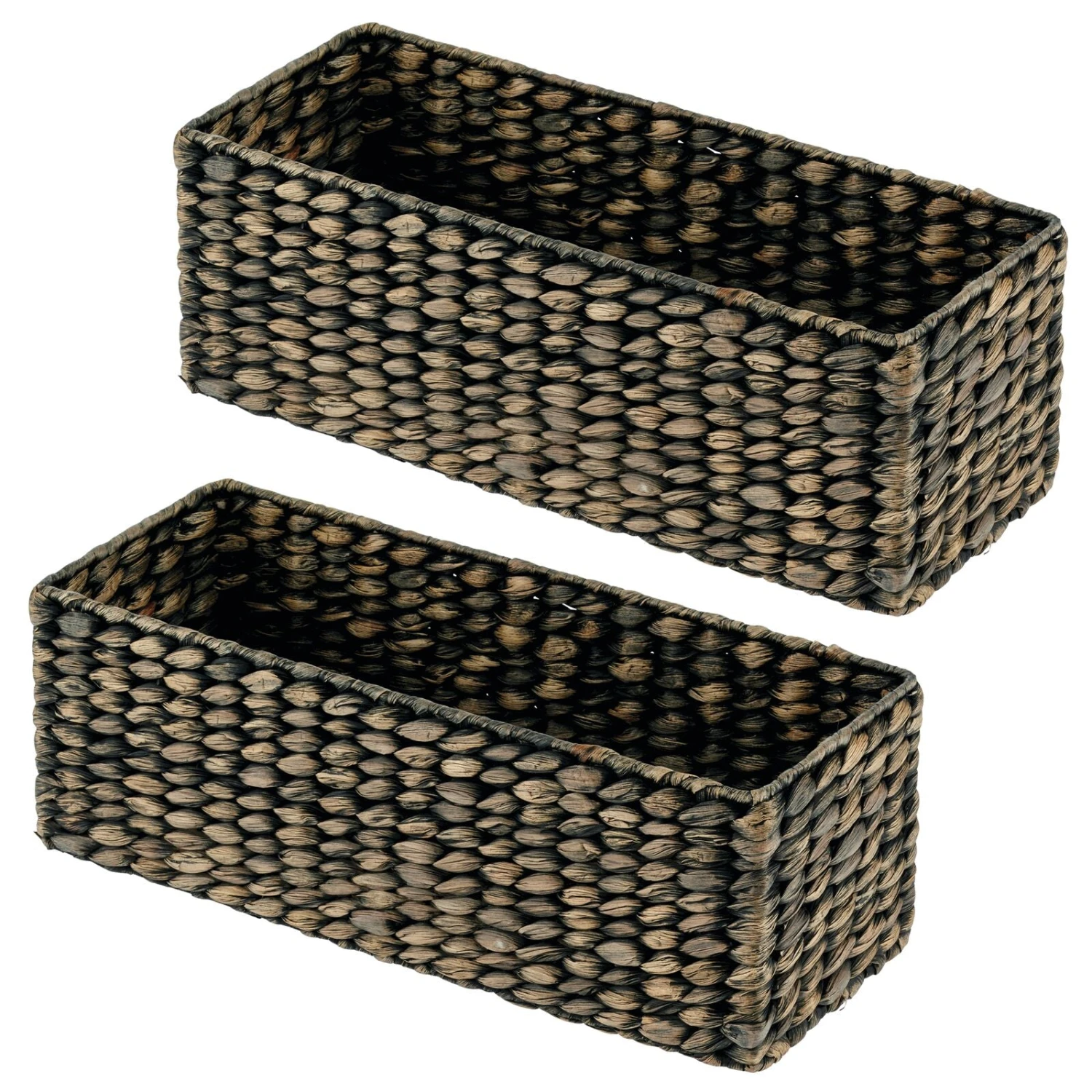 Water Hyacinth Basket 6 x 15 x 5.5 Water Hyacinth Basket 6 X 15 X 5.5 -mDesign 1600 Square JPG 14915MDHS.MAIN 3