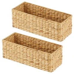 Water Hyacinth Basket 6 X 15 X 5.5 12 Water Hyacinth Basket 6 X 15 X 5.5 -mDesign 1600 Square JPG 14916MDHS.MAIN 3